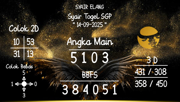 SYAIR ELANG - Syair Togel SGP